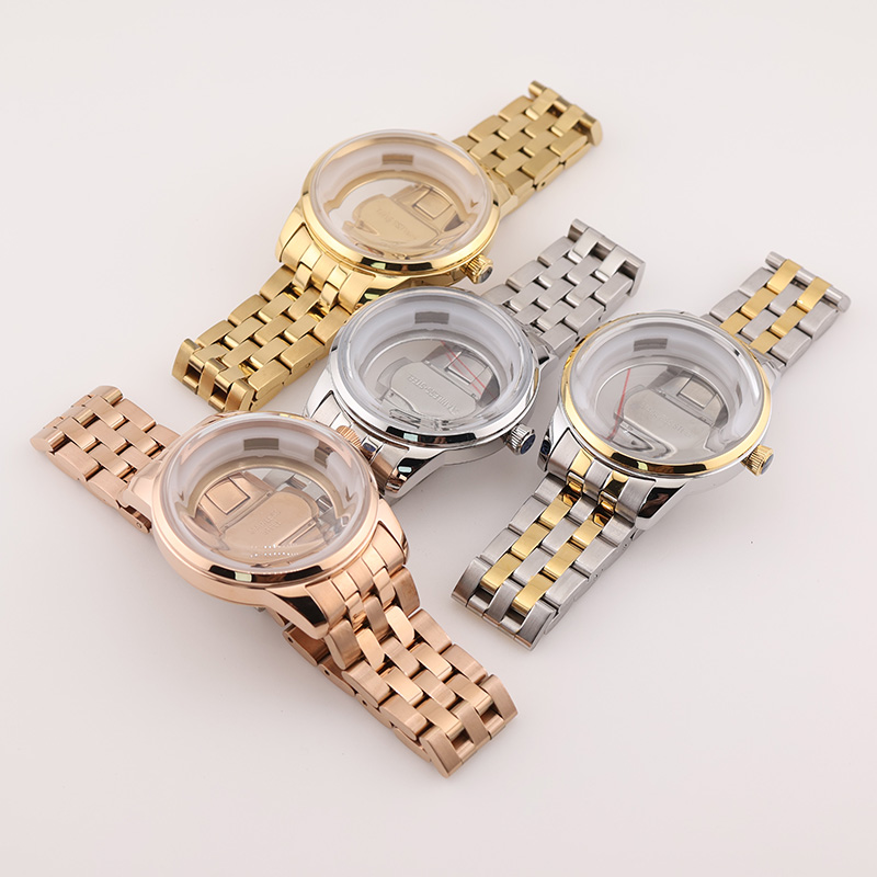 Seiko Watch Presage - 40MM Srebrne Koperty do Zegarków Cocktail