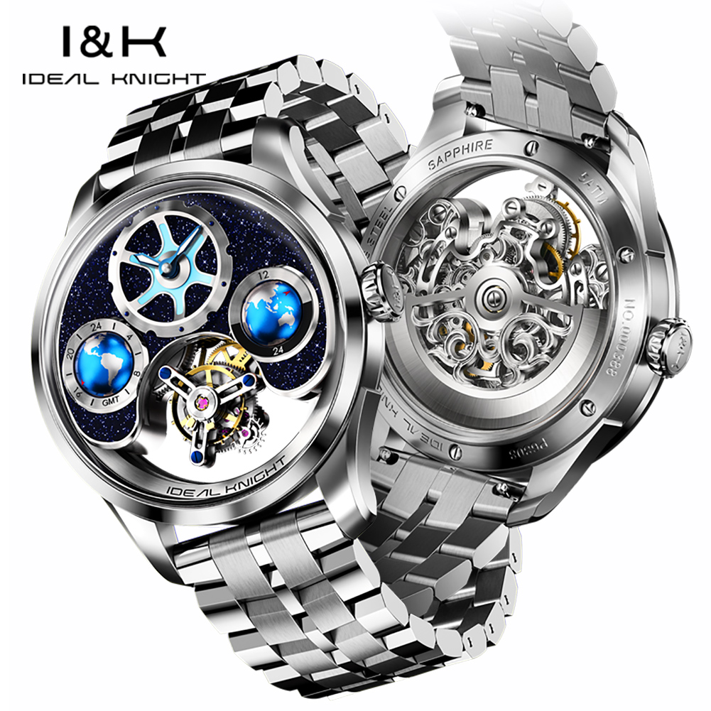Omega Watch Constellation - IDEAL KNIGHT 6805 Męski Zegarek Tourbillon