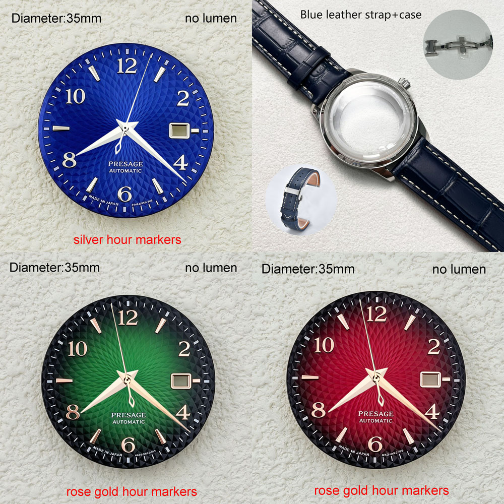Seiko Watch Presage - Nowa tarcza z logo NH35, 35