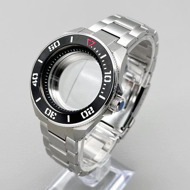 Citizen Watch Tsuyosa - 44mm srebrna koperta zegarka King Samurai