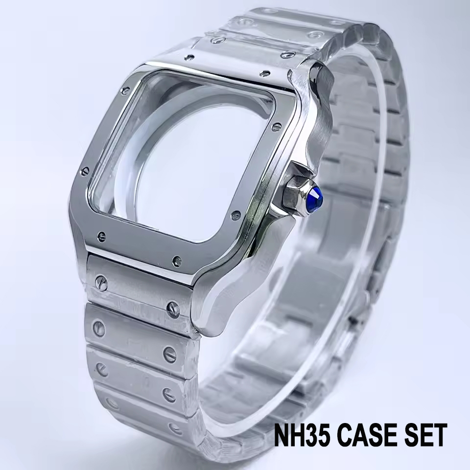 Cartier Watch Santos - Obudowa 38 mm, model NH35, wykonana