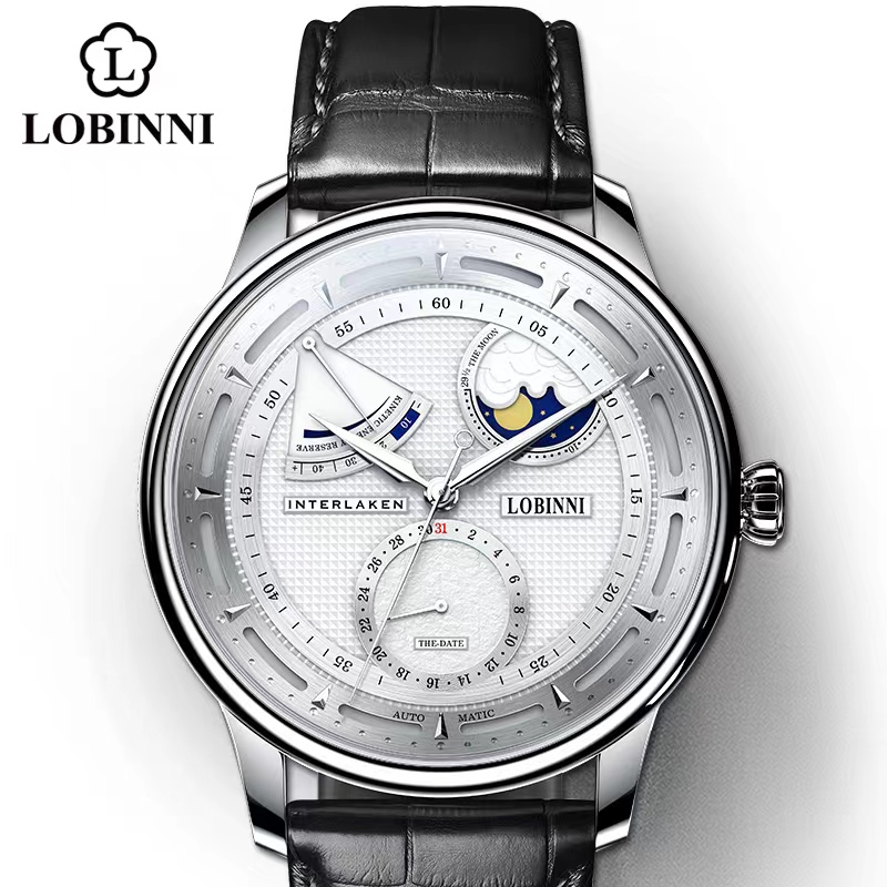 Lobinni Moon Phase Seagull Wat – Omega Watch Constellation recenzja i cena
