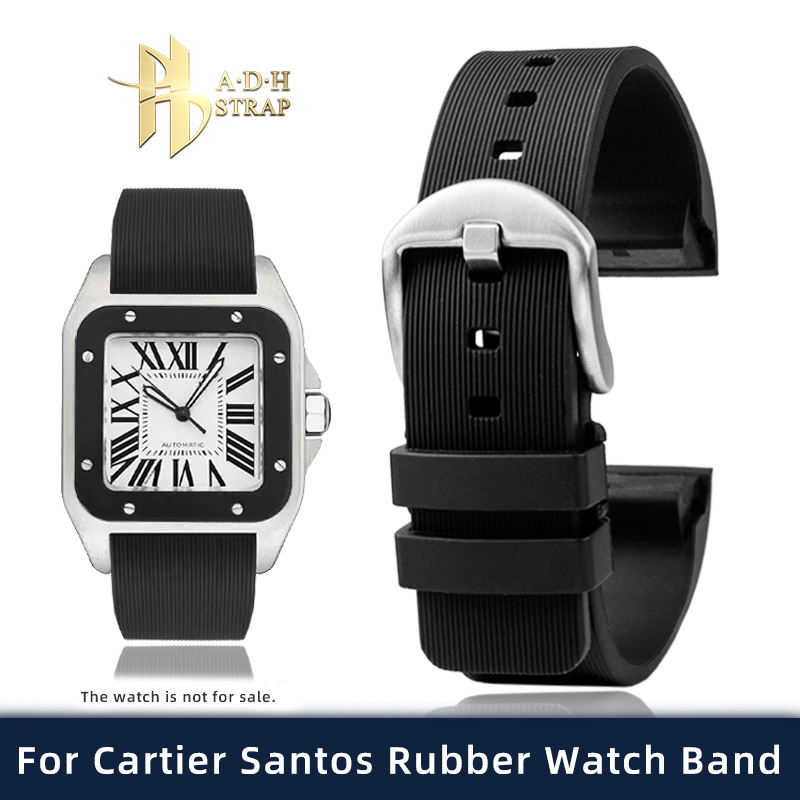 Specjalny gumowy pasek do zega – Cartier Watch Santos recenzja i cena
