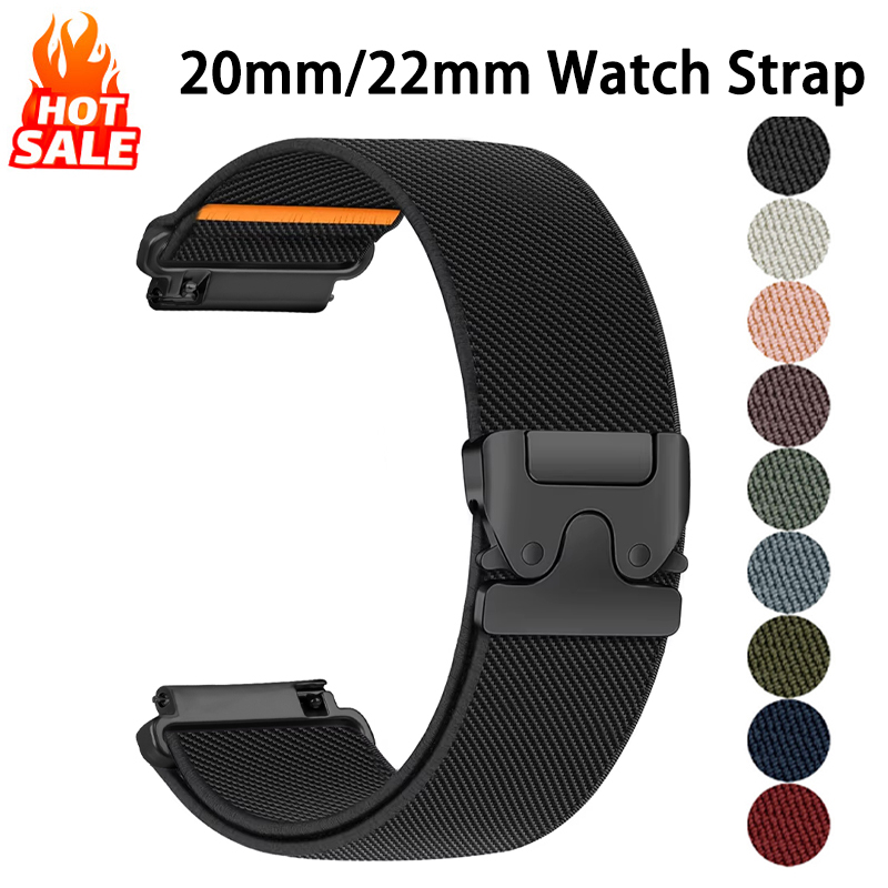 20 mm, 22 mm – pasek z pętlą w – Parachute Strap Elastic recenzja i cena