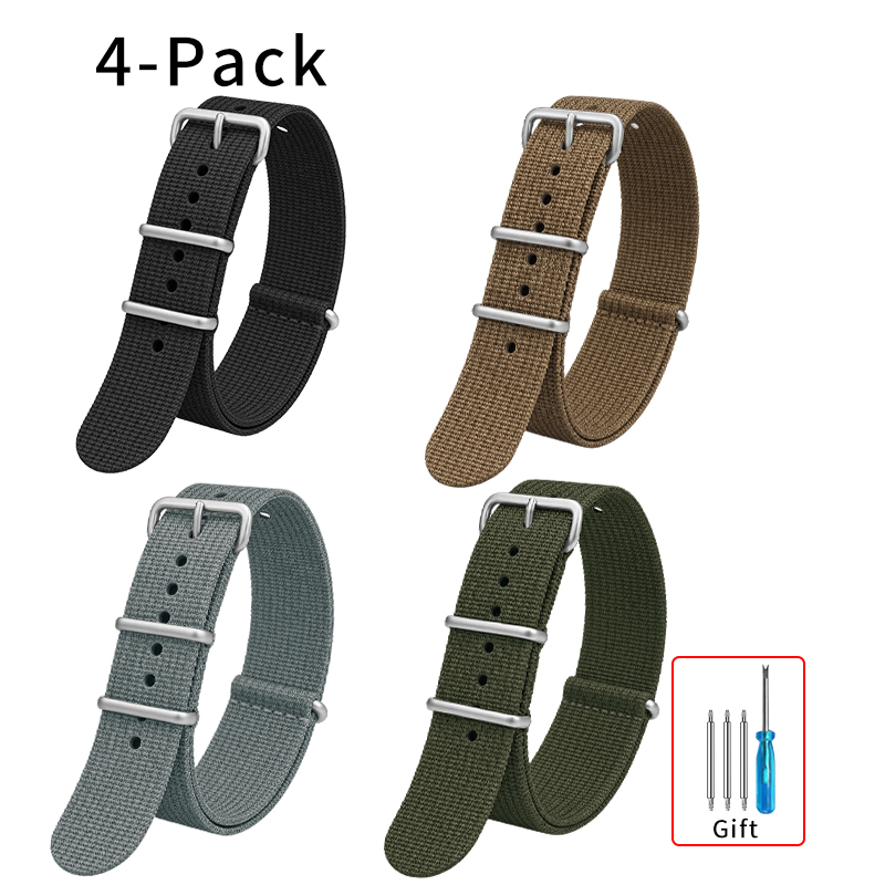 Wysokiej jakości, prążkowana b – Nato Strap Nylon recenzja i cena