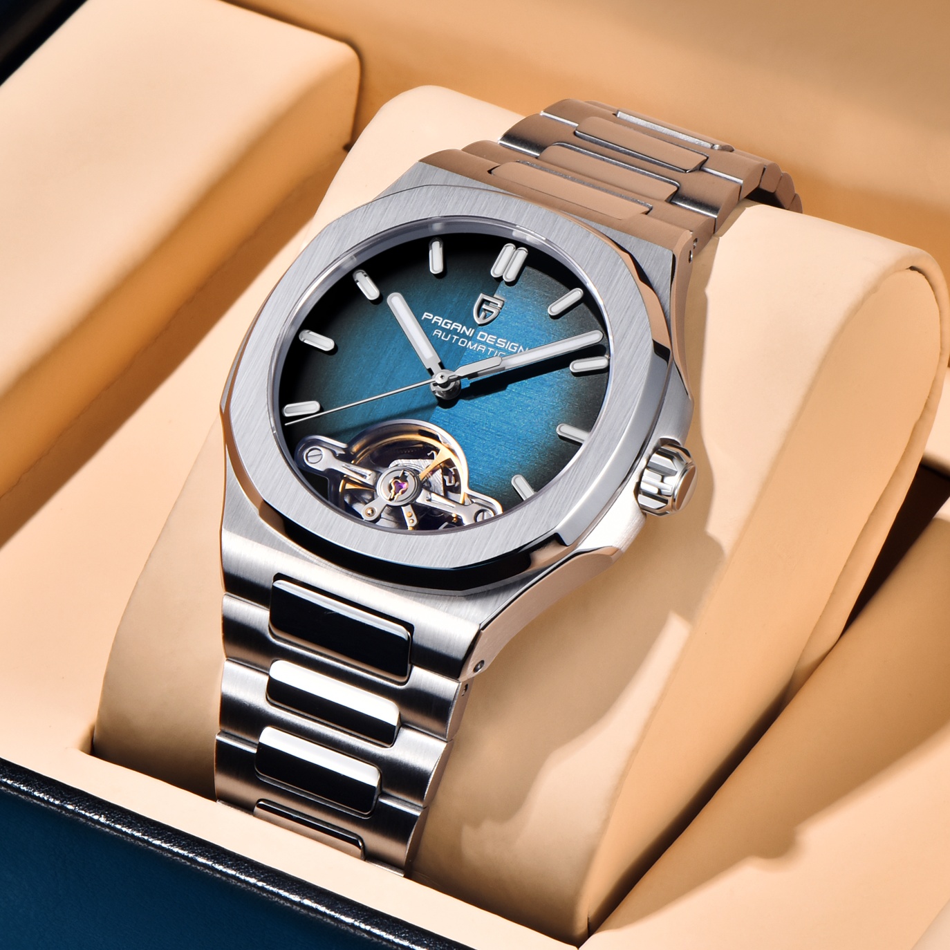 PAGANI DESIGN Nowy Mechaniczny – Patek Philippe Watch Nautilus recenzja i cena
