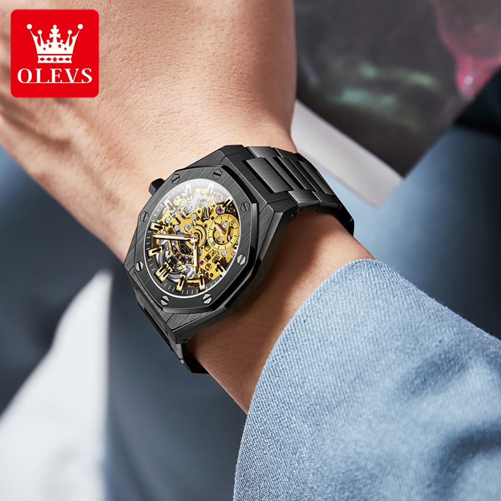 Zegarki OLEVS Luksusowe Męskie – Patek Philippe Watch Nautilus recenzja i cena