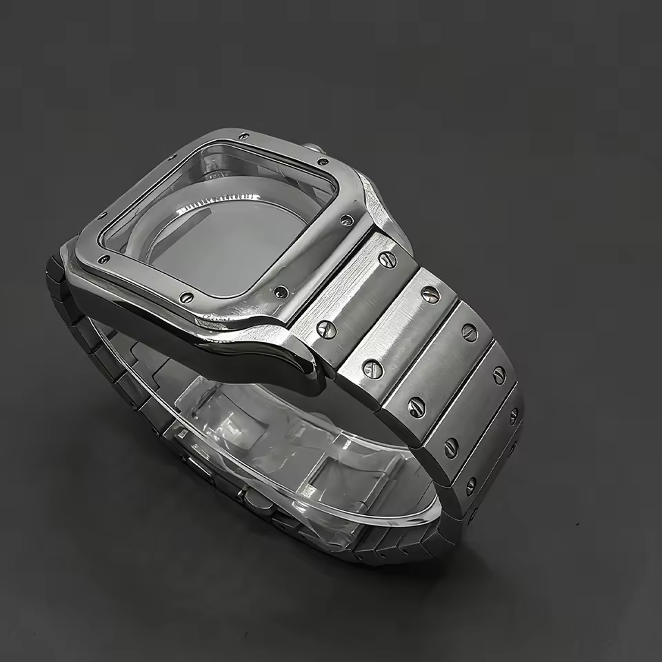 Obudowa 38 mm, model NH35, wyk – Cartier Watch Santos recenzja i cena
